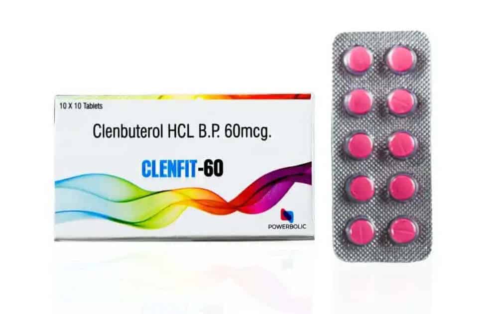 CLENFIT 60 MG - Clenbuterol HCl 60mcg 100 tabletter - POWERBOLIC