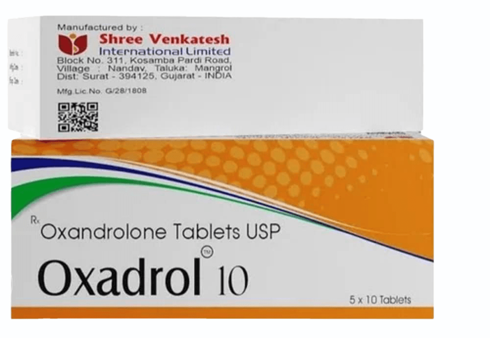 OXADROL - Oxandrolon 10 mg (50 tabletter) - Shree Venkatesh