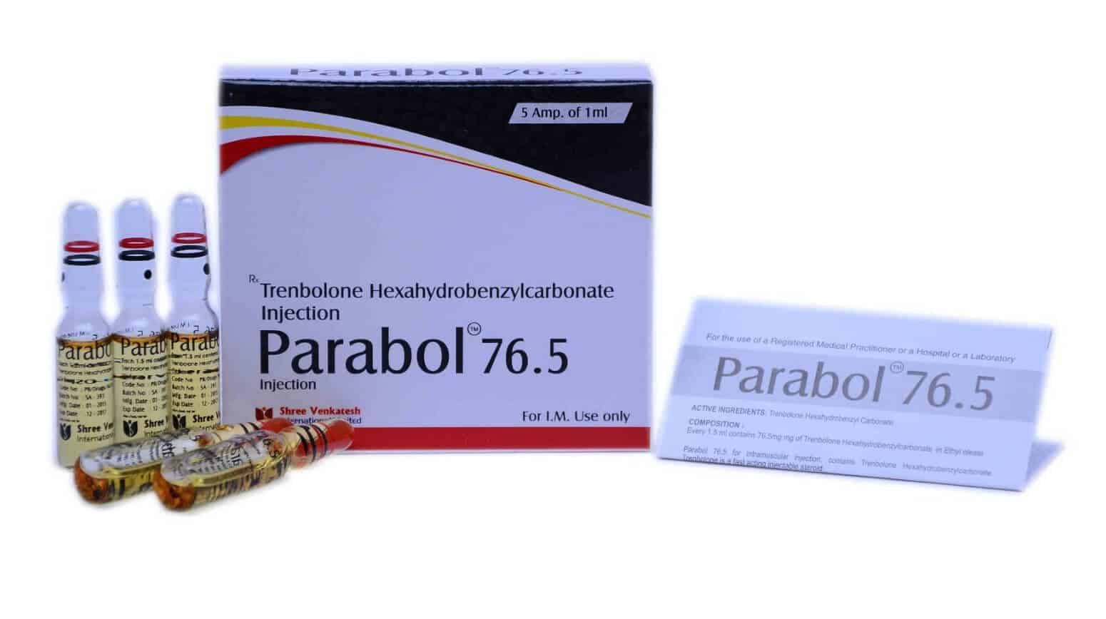 PARABOL - Trenbolone Hexa 76.5mg/ml (5amps x 1ml) - Shree Venkatesh