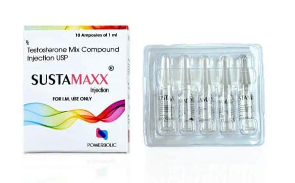 SUSTAMAXX AMP - Testosteronblandning 10 amps - POWERBOLIC