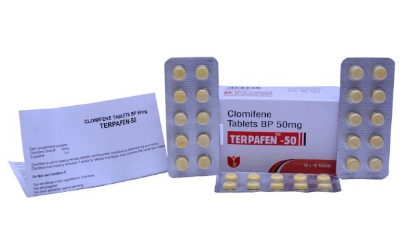 TERPAFEN - Klomifencitrat 50 mg (100 tabletter) - Shree Venkatesh