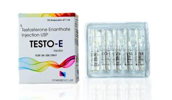 TESTO E AMP - Testosteron Enantat USP 250 mg 10 amps - POWERBOLIC