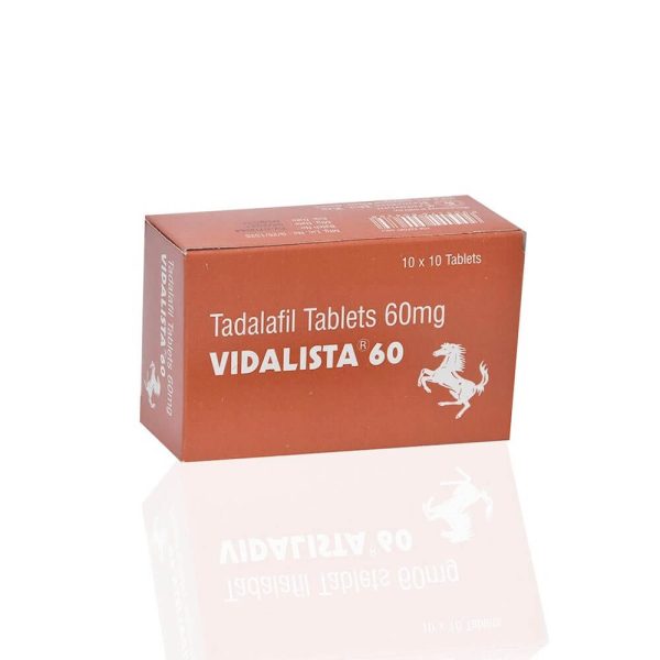 VIDALISTA 60 MG (Tadalafil 60 mg) (100 tabletter) - CENTURION