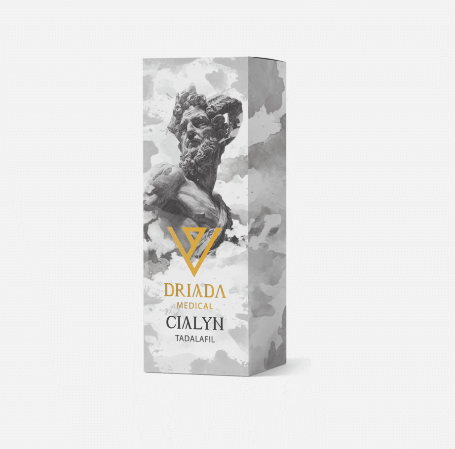 Cialyn - Tadalafil 20 mg - 4 kapslar - Driada Medical