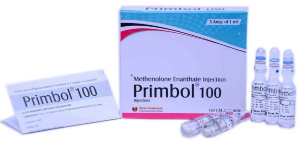 PRIMBOL - Metenolon Enantat 100 mg/ml (5 amps x 1 ml) - Shree Venkatesh