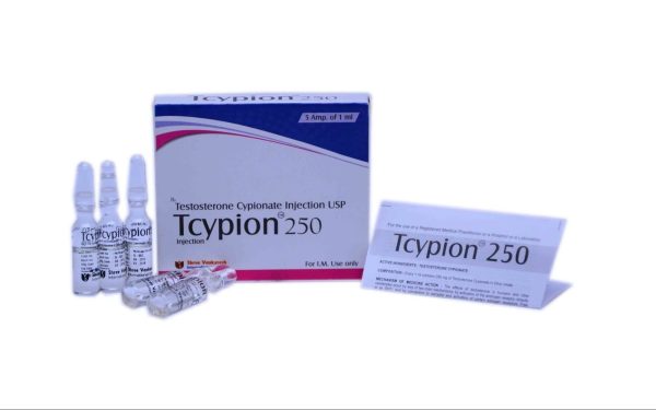 TCYPION - Testosteroncypionat 250 mg/ml (5 amps x 1 ml) - Shree Venkatesh
