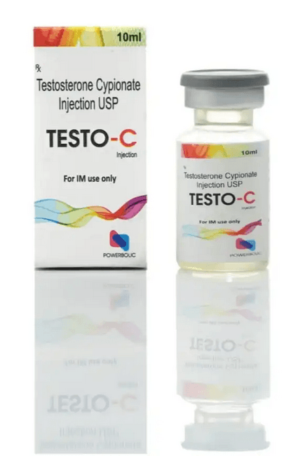 TESTO C 10 ML - Testosteron Cypionat USP 250 mg - POWERBOLIC