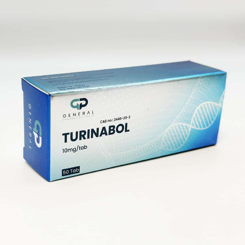 Turinabol 10 mg 50 tabletter - General-Pharma