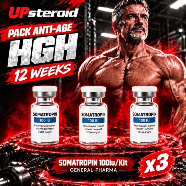 Pack HGH Anti-Age - 12 semaines - GENERAL PHARMA