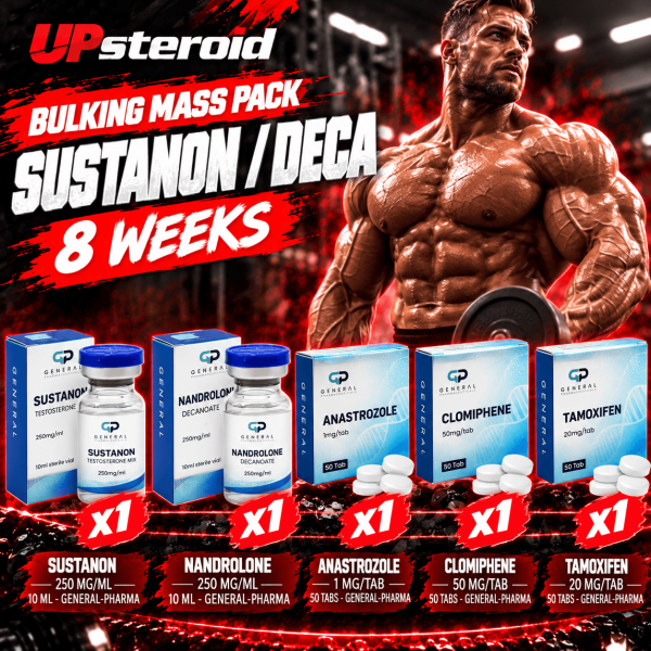 Pack Prise de Masse - Classique - GENERAL PHARMA - Sustanon / Deca